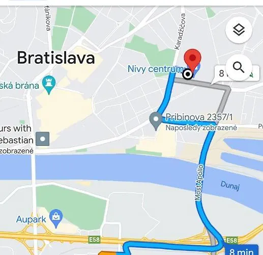 Private 1 Km From Center With Kitchen Appartement Bratislava